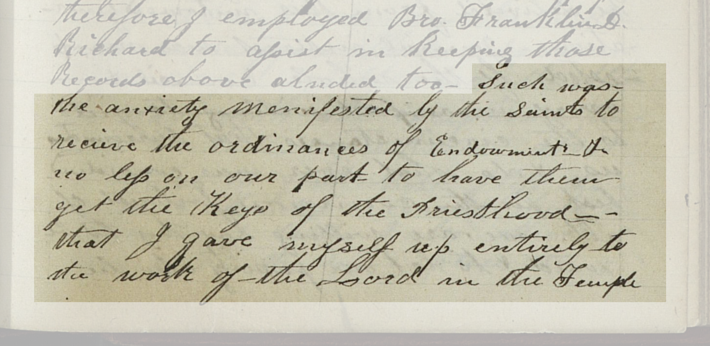 Brigham Young’s Journal Entry January 12, 1846 LDS Moments of Light